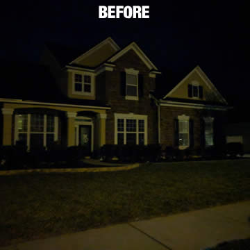 Before our Outdoor Lighting Services near me Florida